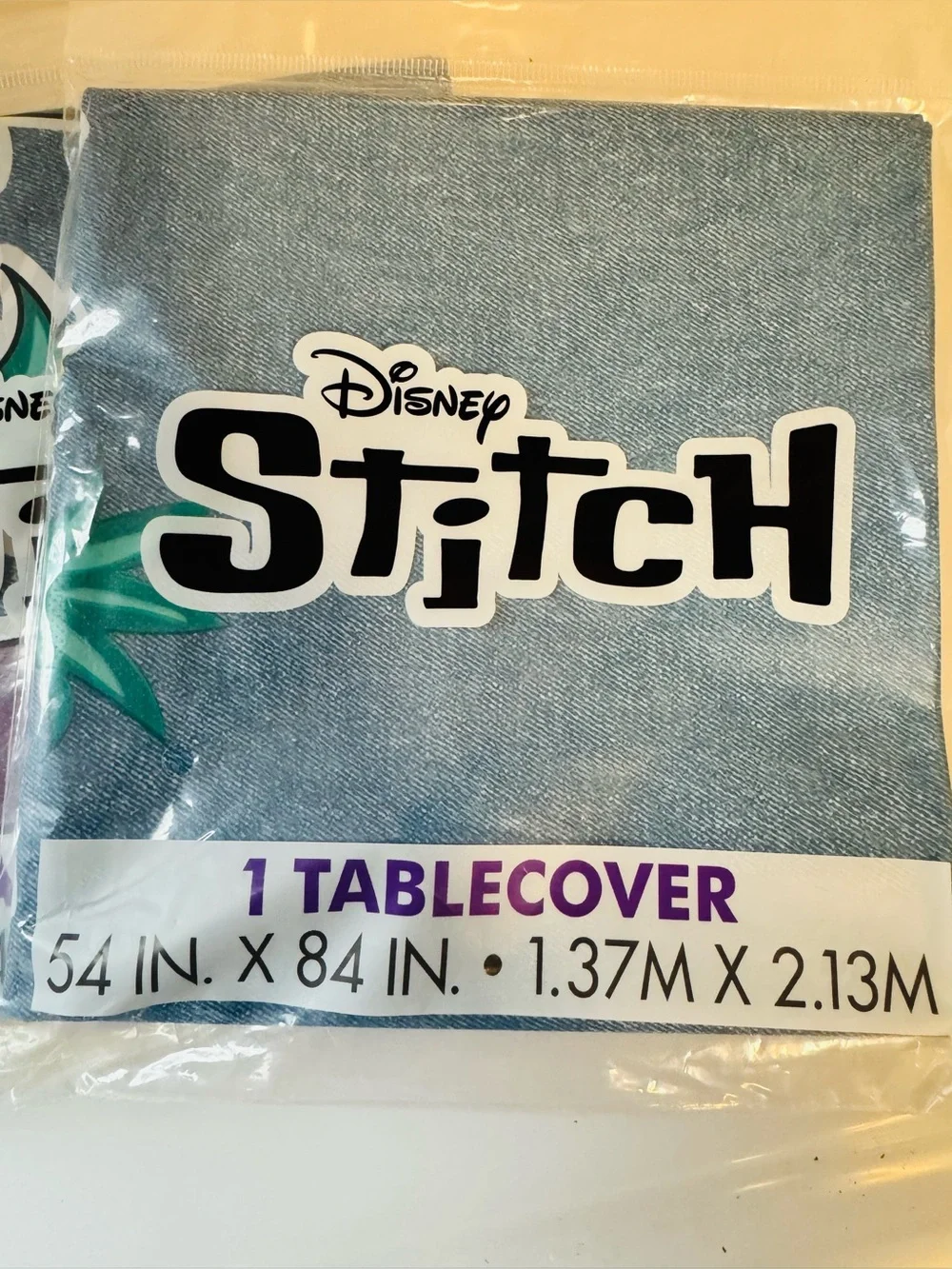Disney Stitch Aloha Party Table Covers - Includes 3 -New